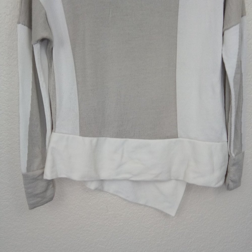 Helmut Lang Color Block Alpaca & Silk Knit Sweater - image 4